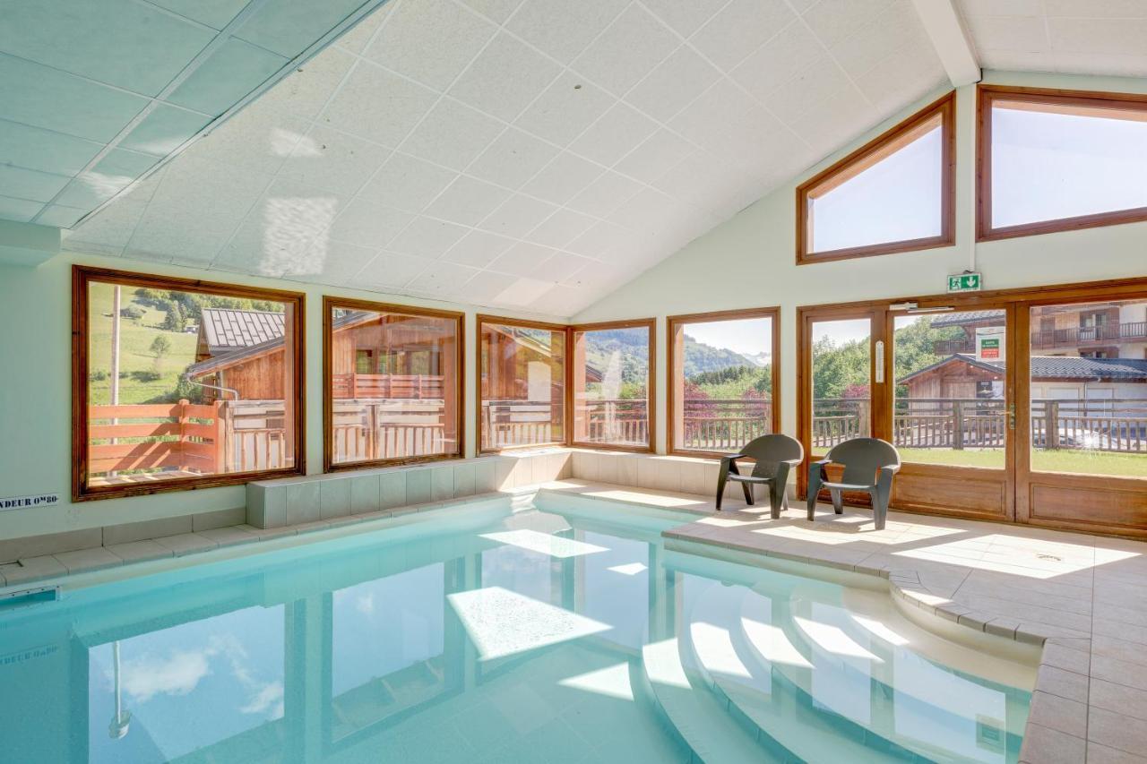 Le Chevreuil - 3 Chambres, Terrasse, Piscine Flumet Buitenkant foto